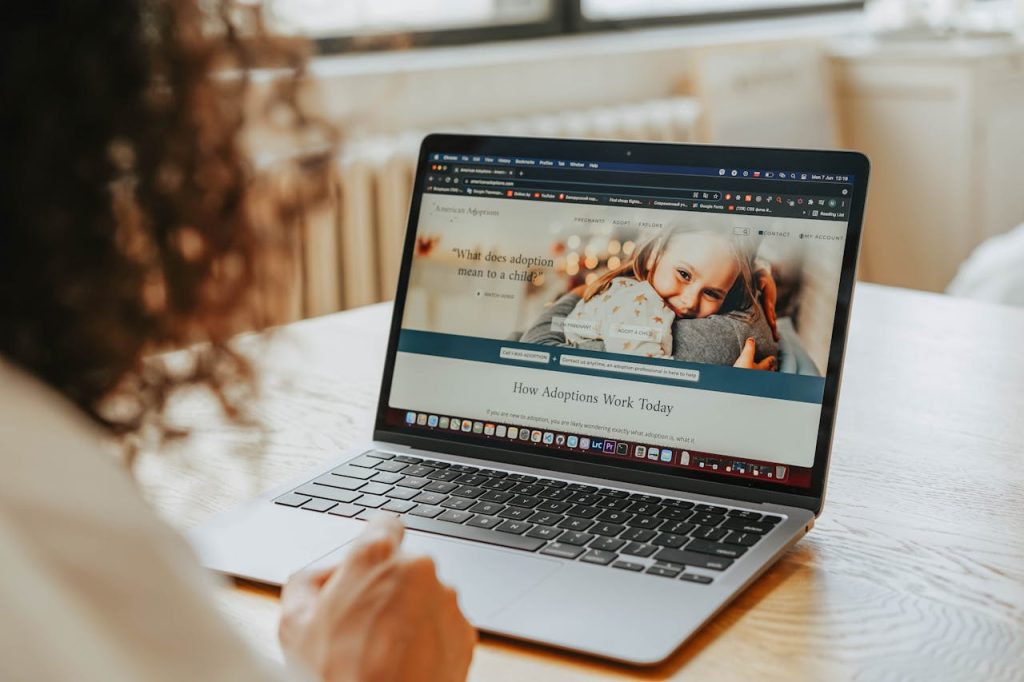 website maintaining by a user