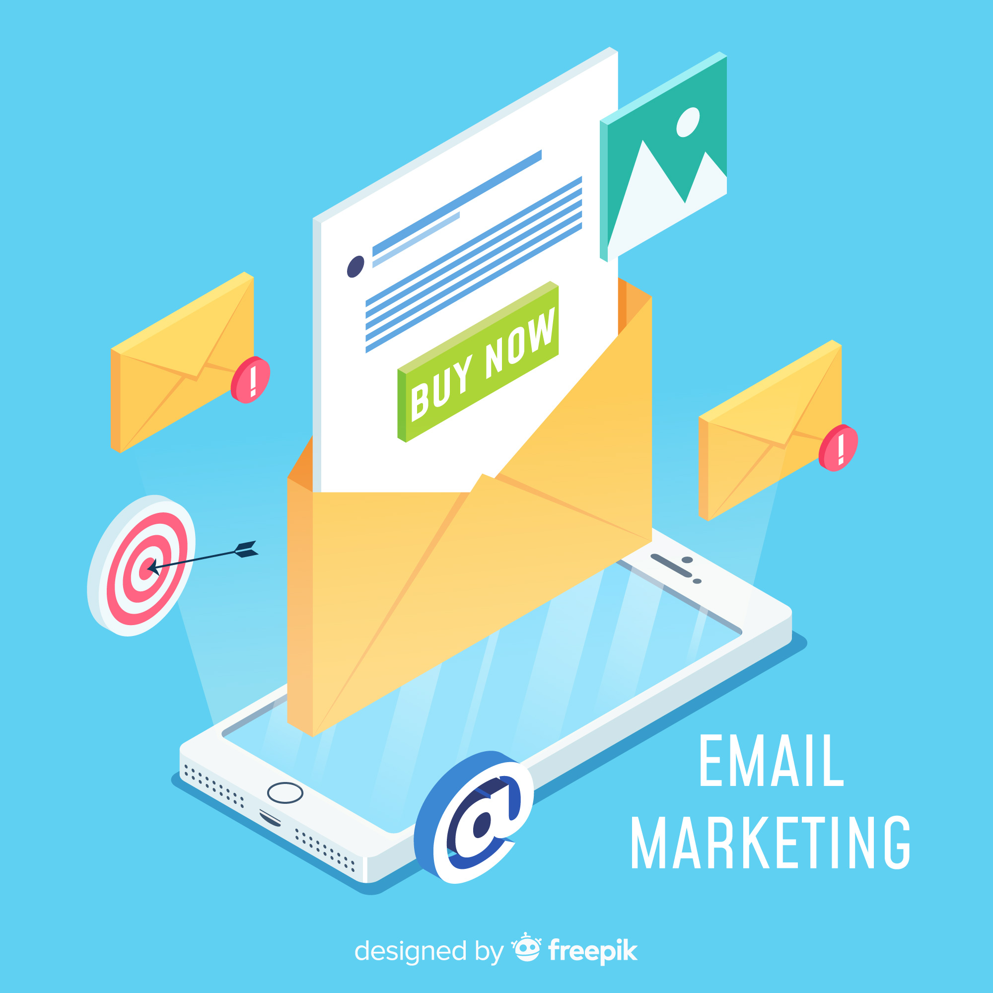 email marketing animated image